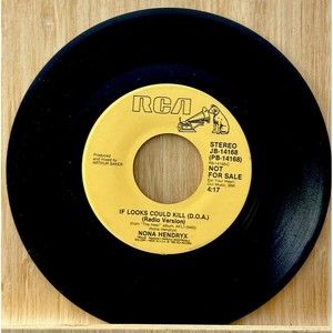 SOUL NONA HENDRYX If Looks Could Kill (D.O.A.) Radio / Dance Version 45 Rpm 7”